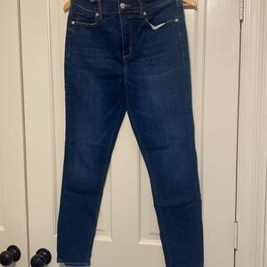LOFT skinny blue jeans